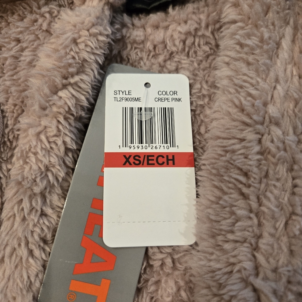 32 Degrees Womens Sherpa Hooded Open Cardigan Size XS NWT - Picture 5 of 6